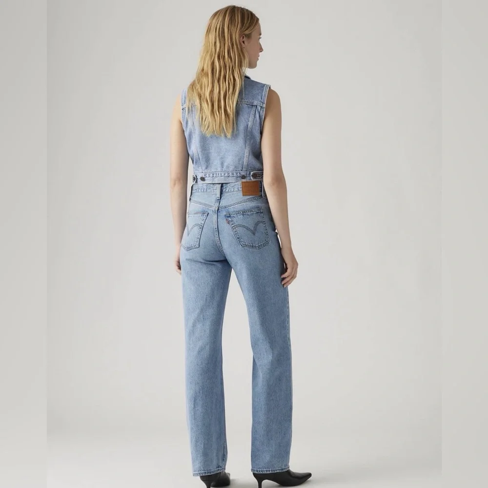 LEVI’S RIBCAGE WIDE LEG WOMEN'S JEANS - Picture 2 of 15